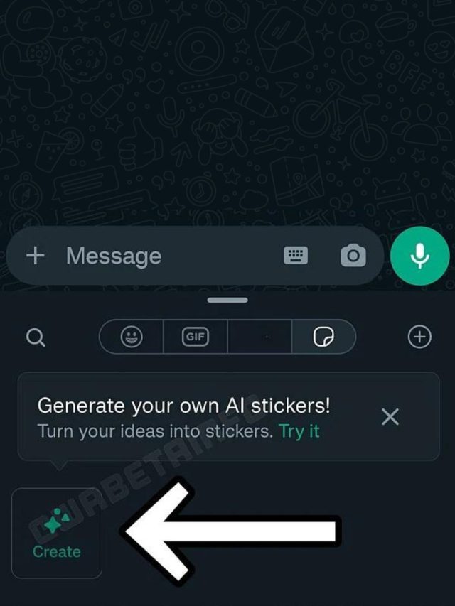 Create Custom AI Stickers on WhatsApp